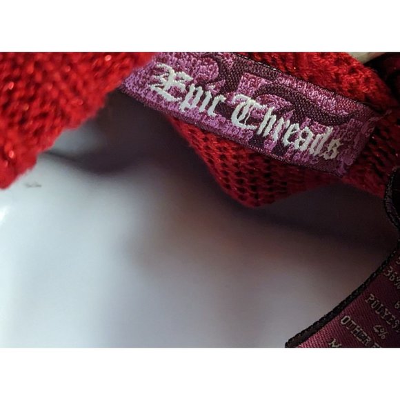 Epic Threads Red Sparkle Sweater Dress - Picture 9 of 9